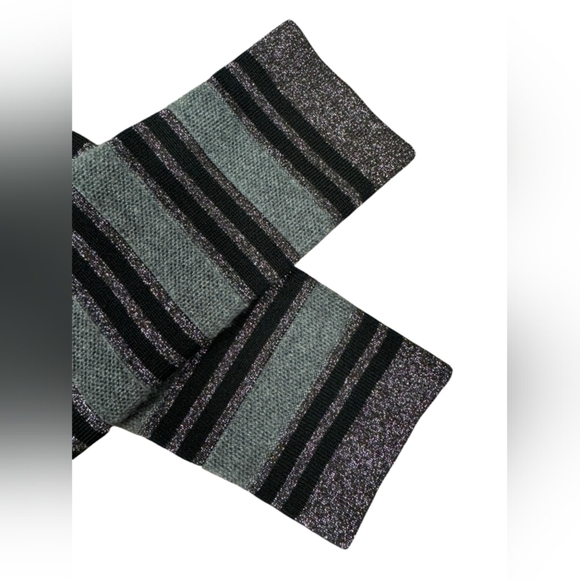 Club Monaco Dress EUC Quarter Sleeve Knit Wool Blend Stripped Size Med - Picture 8 of 11